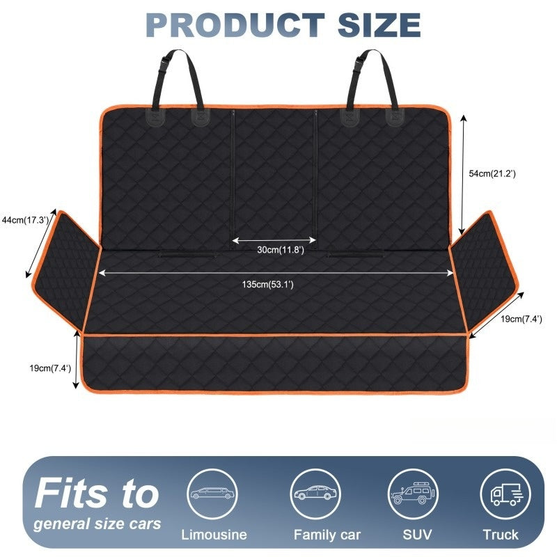 Luxury Anti-Stress Car Cover for Pets